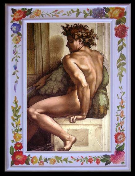 Michelangelo Buonarroti Ignudo